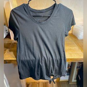 Women’s black T-shirt
